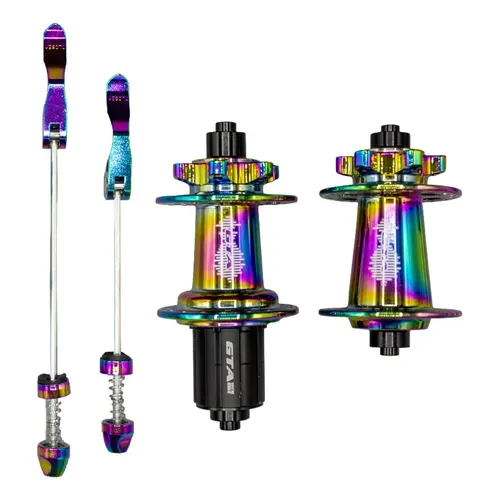 Par Cubo Barulhento Rolamento Frehub Hg Cassete 36f Bike Gta Roxo