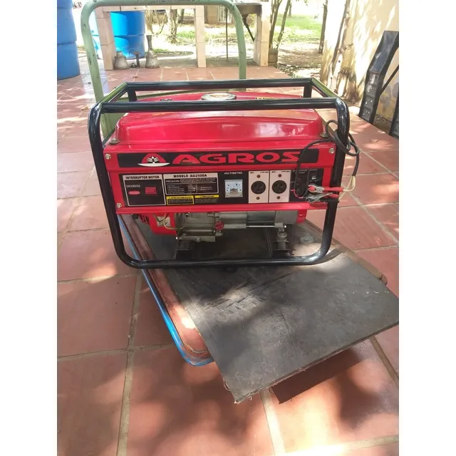 Planta Electtrica Agros De 2.5 Kwa De 110 Y 12 Volt,gasolina