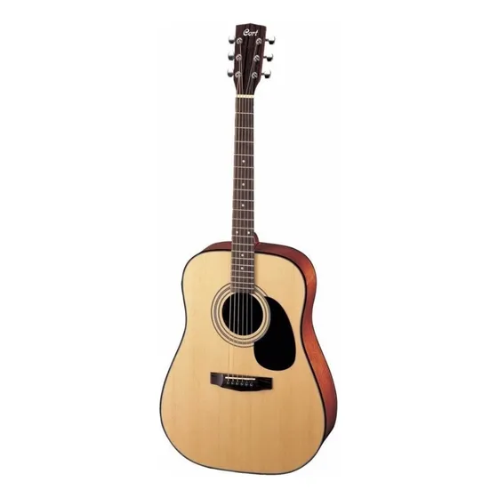 Guitarra acústica Cort Standard AD810 para diestros natural satin merbau mate