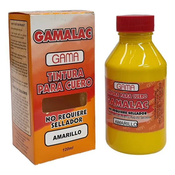 Pintura Tinte Cuero Natural Gam