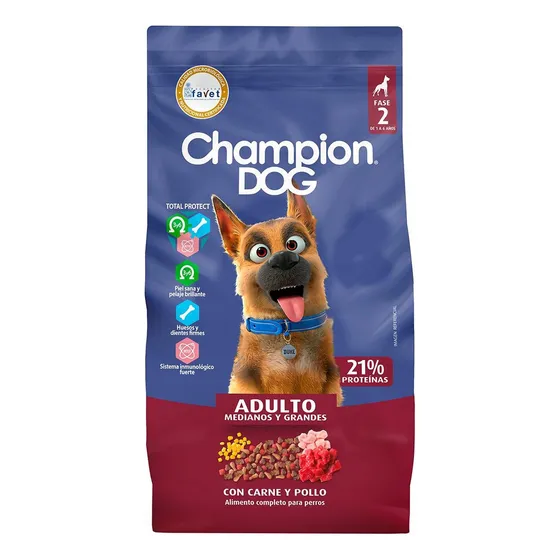 Champion Dog Premium alimento perro adulto 15kg