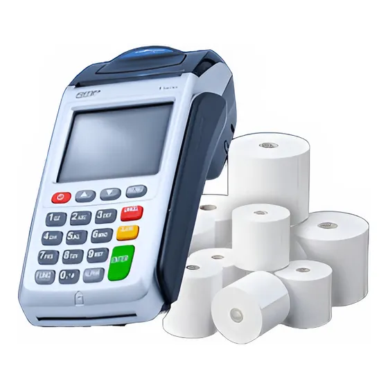 Dbash Rollo De Papel Térmico 57x40 Punto De Venta Caja 100un