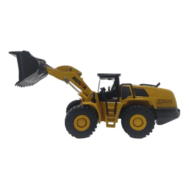 Bulldozer Retroexcavadora Huina Modelo A Escala 1:50