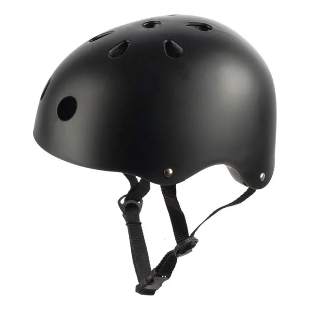 Casco Monopatin - Skate - Roller- Talles S Y M Rojo O Negro