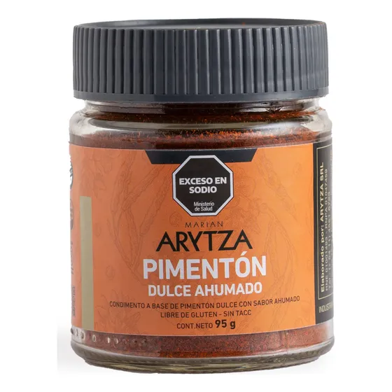 Pimentón Ahumado Dulce Gourmet Arytza 100% Natural Sin Tacc