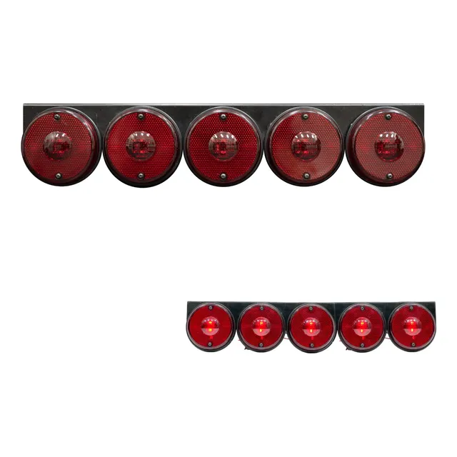 5 Marias 10 Led Redondo Grande 85mm Caminhão Carreta 12 24