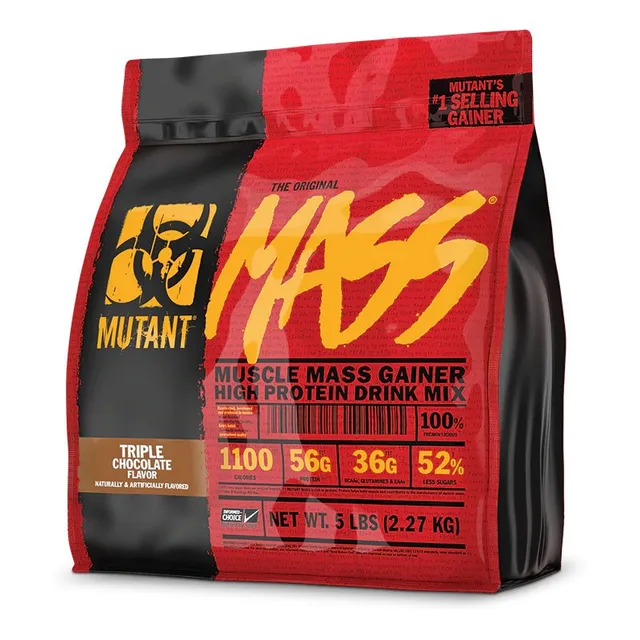 Suplemento en polvo Mutant Proteina Mutant Carbohidratos sabor triple chocolate x 2.27kg