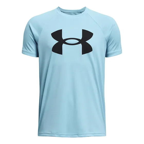 Polera Big Logo Ua Tech Niño Azul