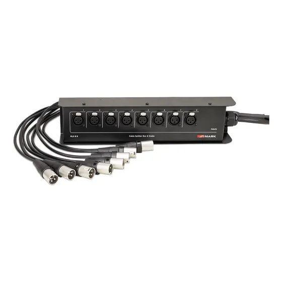Splitter Manguera Audio 8ch Xlr 10mt Mls 8 8