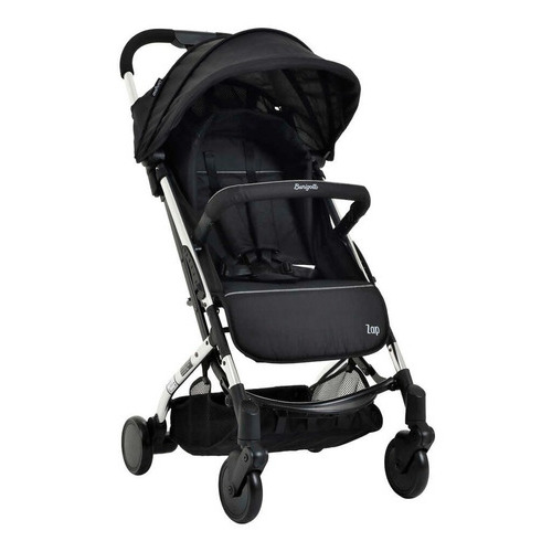 Carrinho Bebe Berço Passeio Portátil Com Alça Zap Prata Cor Preto Carrinho Bebe Berço Passeio Portátil Com Alça Zap Prata Cor Preto