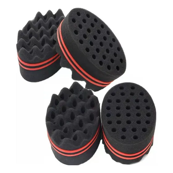 Esponjas Para Afro Rulos Peinados Belleza Barbero Twist