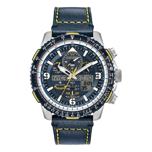 Relógio Masculino Citizen Eco-drive Avion Aw1361-10h Em Cour