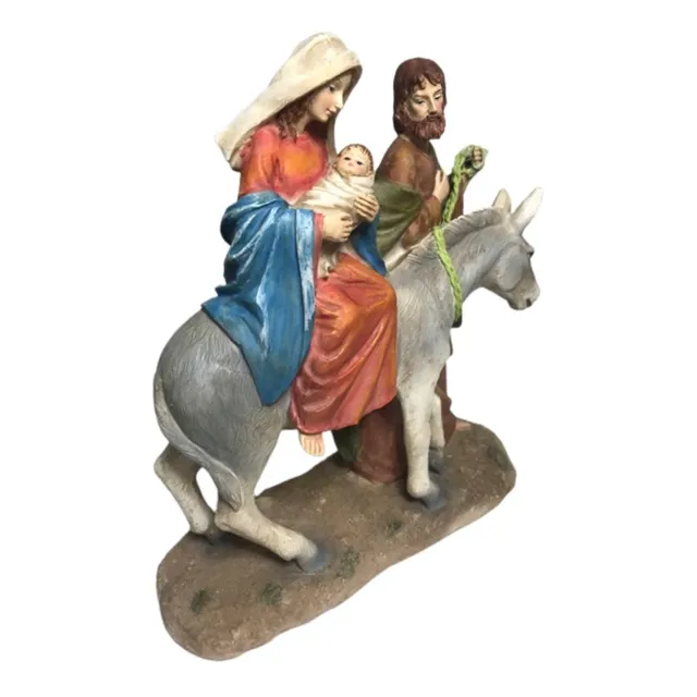 Imagen De La Huida De La Virgen María, San José Con El Niño 