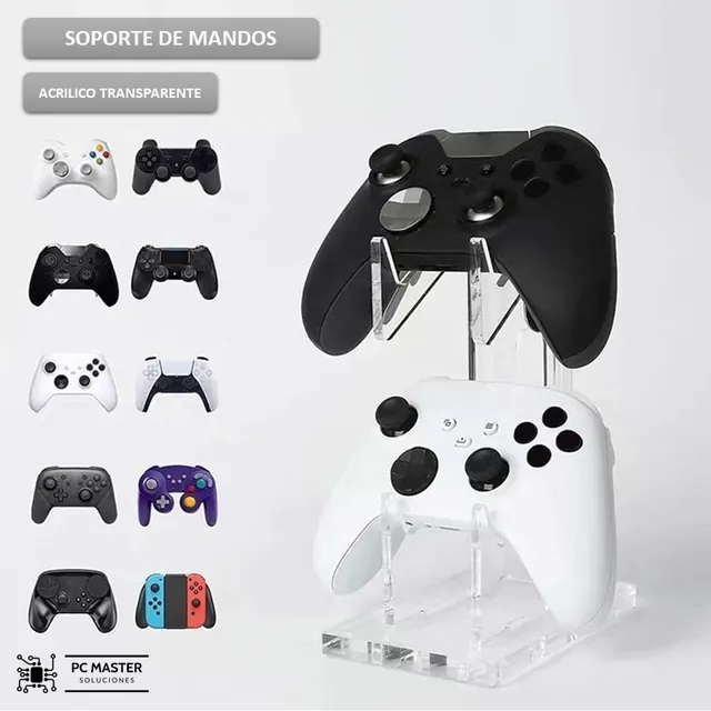 Soporte De Acrilico Universal Para Mandos Ps, Xbox, Nintendo