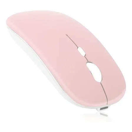 Mouse Inalambrico Bluetooth Recargable Con2.4ghz Para Tablet