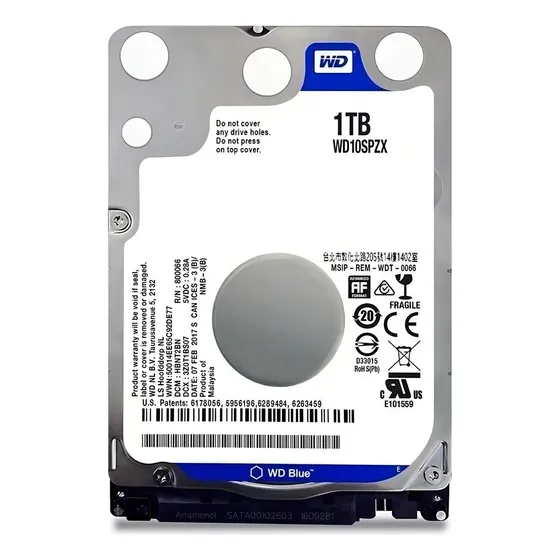 interno Western Digital WD10SPZX 1TB azul