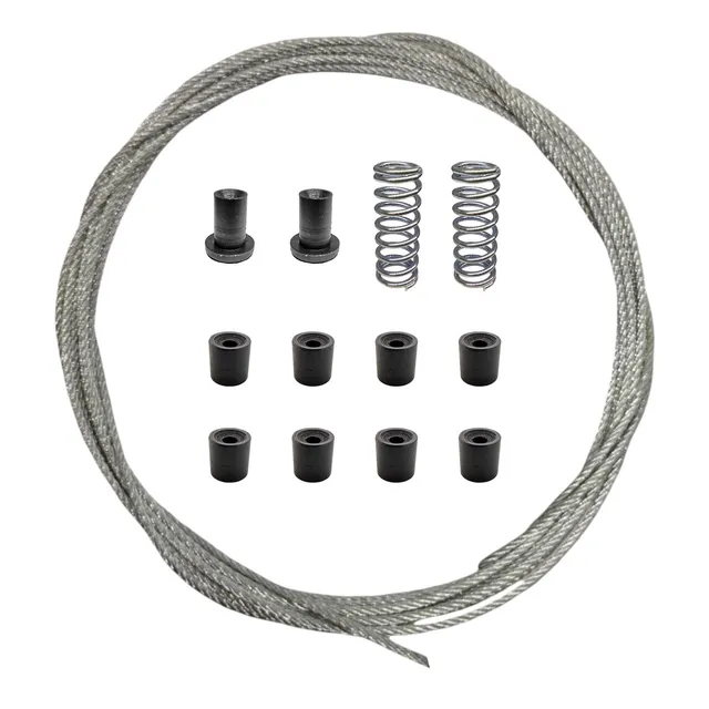 Cable Acero Reparacion Levanta Vidrio Vw Gol Power