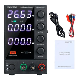 Fuente De Alimentación Regulable 30v 10a Wanptek Laboratorio Fuente De Alimentación Regulable 30v 10a Wanptek Laboratorio
