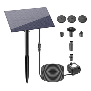 Bomba De Água Com Fonte Solar E Cachoeiras De 1,5 W Para Bomba De Água Com Fonte Solar E Cachoeiras De 1,5 W Para