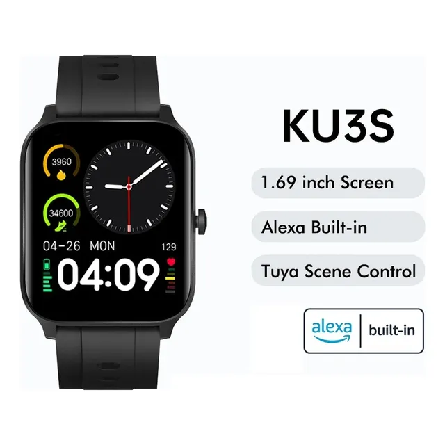 Reloj Inteligente Kumi Ku3s Original. Alexa Smartwatch