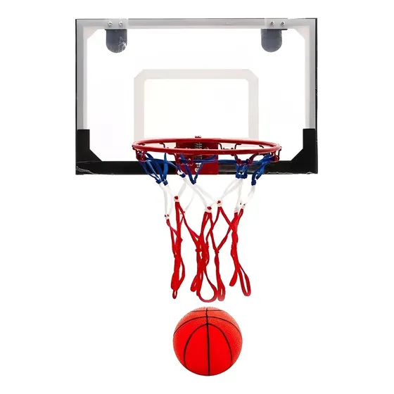 Tablero Basquet Infantil Aro Y Pelota Basket Puerta Oficina
