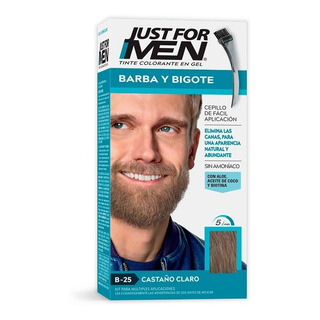 Tinte Just For Men Barba Y Bigote Castaño Claro (b-25) Tinte Just For Men Barba Y Bigote Castaño Claro (b-25)