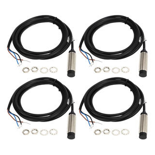 Sonda Inductiva Proximity, 4 Unidades, 12 Mm, Npn, 3 Hilos, Sonda Inductiva Proximity, 4 Unidades, 12 Mm, Npn, 3 Hilos,