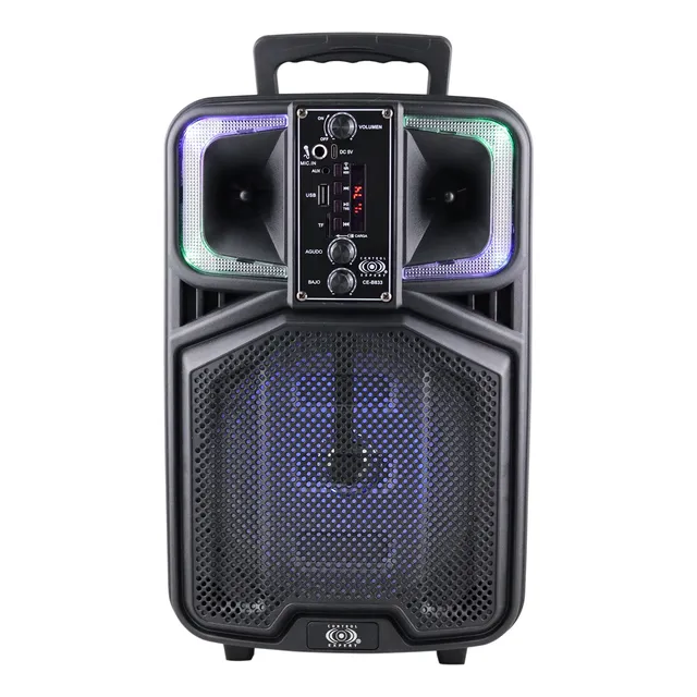 Bafle Amplificado Bocina 8 Pulgadas Bluetooth Portatil Usb 