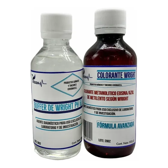 Colorante Wright + Buffer De Wright 1000 Ml