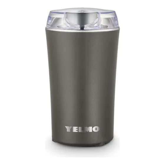 Molinillo De Café Yelmo Mo-7100 150 W. Cuchilla Y Contenedor De Acero