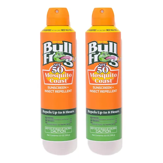 Protector Solar Bullfrog Mosquito Coast Spf50 + Repelente De