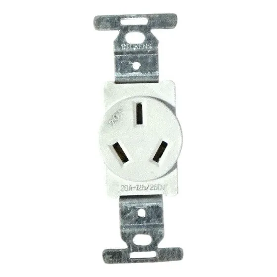 Tomacorriente Para Empotrar 125v-250v 20amp Pickens