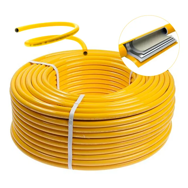 Kit 20 Metros Tubo Pex Multicamadas 16mm P/ Gás Mangueira