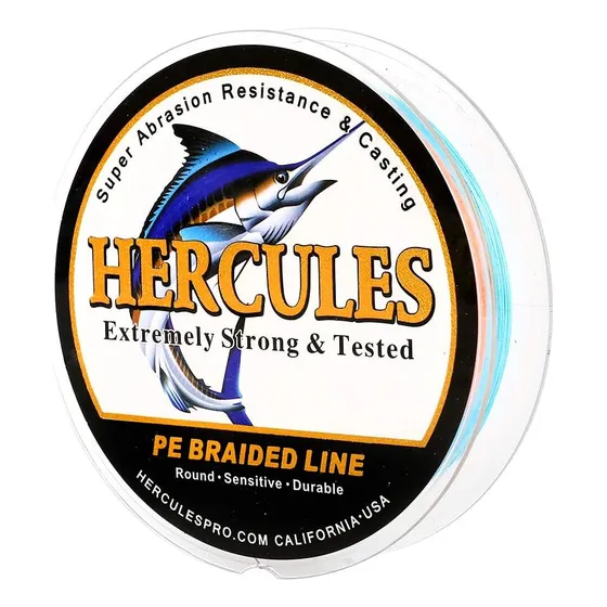 Hércules, Línea De Pesca, Ofrece Resistencia De 10 A 300 Lib