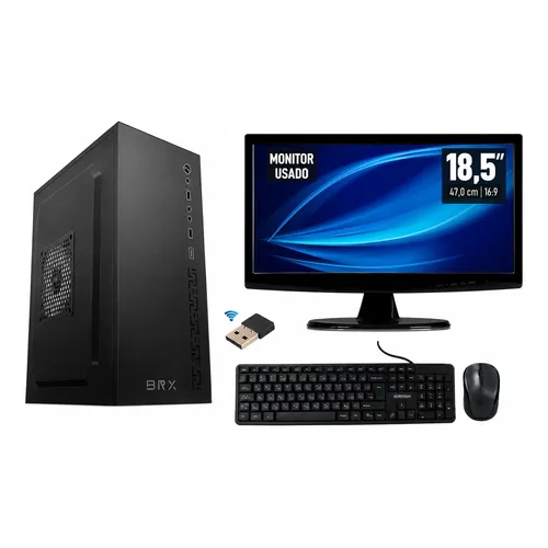 Computador Slim Br Completo I3 8ª Gen 16gb Ssd 512gb Win 11