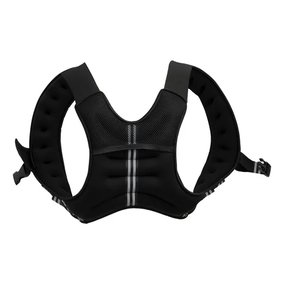 Chaleco Con Peso 5kg New V005 Sportfitness Color Negro