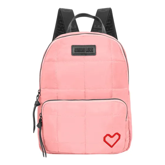 Mochila Dama Mujer Urbanas Las Oreiro Love Acolchada Juvenil