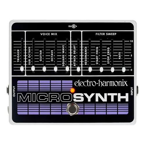 ベース Electro-harmonix bass MICRO SYNTH Pedal Bass Micro Synth Ehx | MercadoLivre