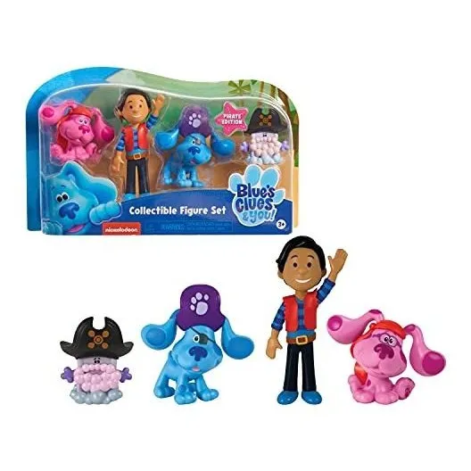 Blue's Clues. Juego De Figura Pirata Coleccionable De Xf3xm