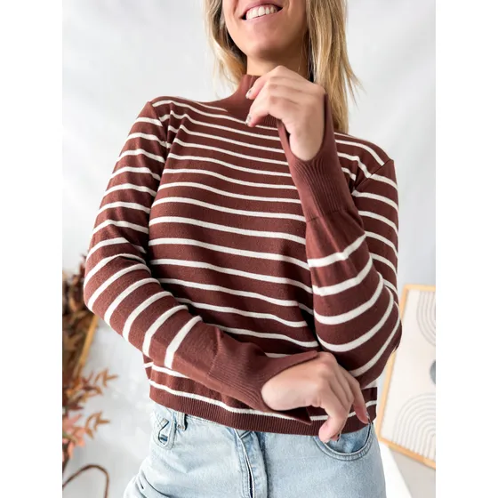 Sweater Polera Lulyna Bremer Mujer Pullover