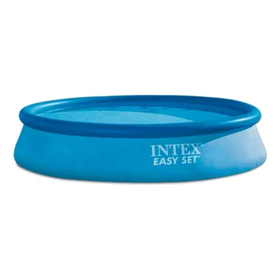 Piscina Inflável redonda Intex Easy Set 28143 Liso de 3.96m x 84cm 7290L azul caixa