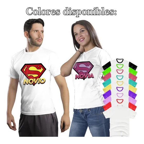 Franelas Camisas De Parejas Día De San Valentin Enamorados T