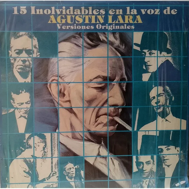 Disco Lp - Agustin Lara / 15 Inolvidables. Album (1985)