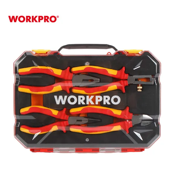 Juego De Alicates Aislados Workpro // Ferrenet