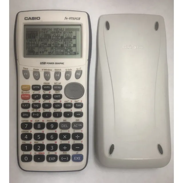 Calculadora Casio Fx-9750gii Usada