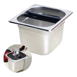 Gaveta Para Borra De Café Em Aço Inox C/ Batedor Reforçado Gaveta Para Borra De Café Em Aço Inox C/ Batedor Reforçado