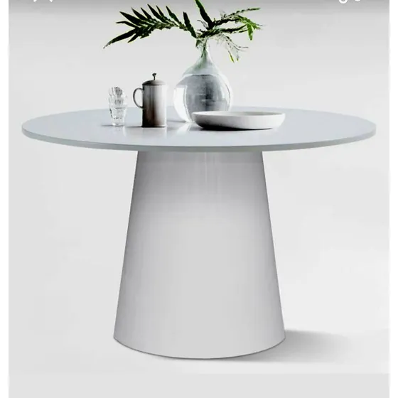 Mesa Tulip Cono 100cm (linea Premium)fibra De Vidrio Color B