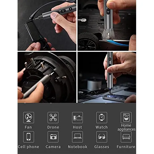 Mini Destornillador 62 1 Kit Inalambrico Recargable 48 3