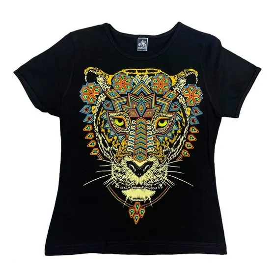 Franelas Estampadas Animales Mandala Dama - Niña  Algodón