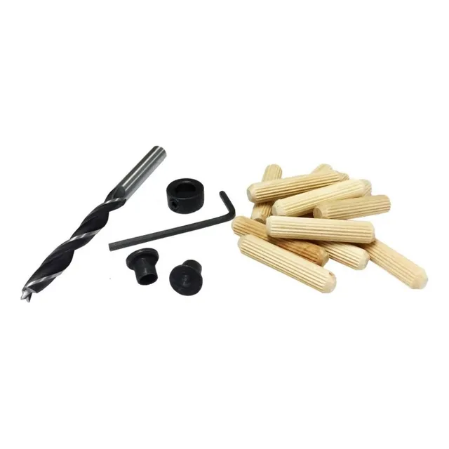 Kit De Entarugado Mecha Tope Tarugo Centrador 10 Mm Milescra